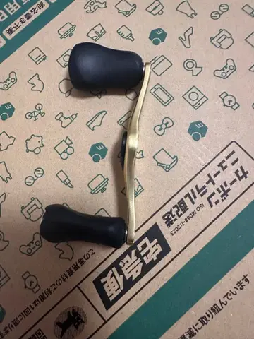 베이트 낚시릴용 골드 핸들