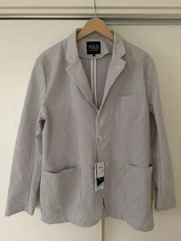 POLO 스트라이프 테일러드 자켓 XL