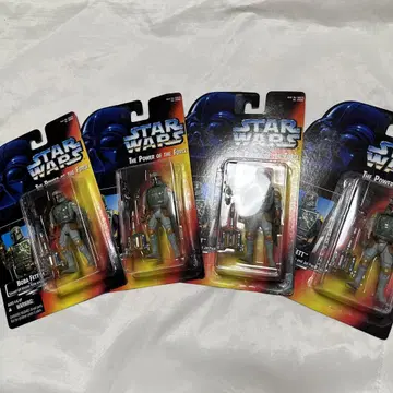 Kenner 스타 워즈 보바 페트 피규어 4개