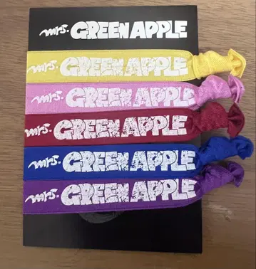 Mrs. GREEN APPLE 리스트 밴드 5개 세트