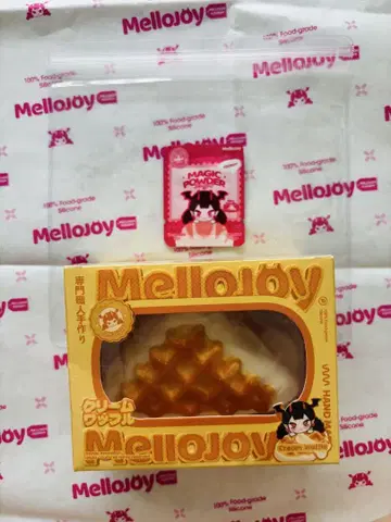Mellojoy 스퀴즈 크리미 밤 와플 삼각형