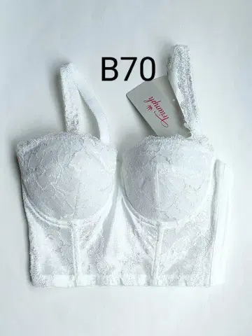 택 포함 새상품 B70 트림프 브라이덜 이너 롱 브라