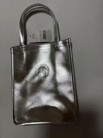 [미사용 새상품] 스타벅스 쇼핑백 메탈릭 실버 코인 카드