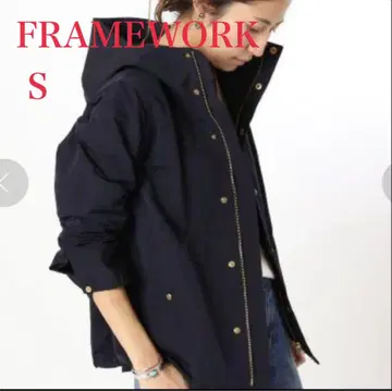 FRAMeWORK 마운틴 파카 네이비 36