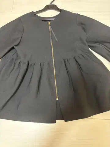블랙 플럼 긴팔 튜닉