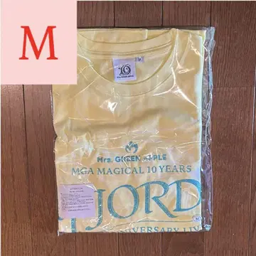 Mrs. GREEN APPLE FJORD 옐로우 컬러 T셔츠 M