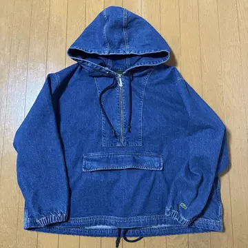 라코스테 데님 아노락 후드티 38