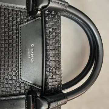 SERAPIAN 블랙 비즈니스 백