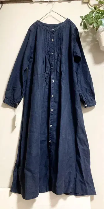 nest Robe 새상품! 핀턱 개더 롱 원피스 스테디셀러 레이어드용