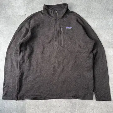 00s 파타고니아 베터 스웨터 하프 지퍼 블랙 XL 사이즈