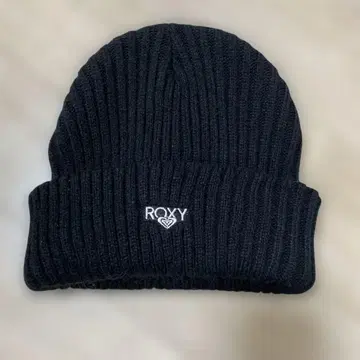 ROXY 블랙 리브 비니
