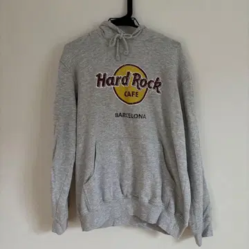 [ Hard Rock Cafe ] 바르셀로나 후드티 그레이 L 사이즈