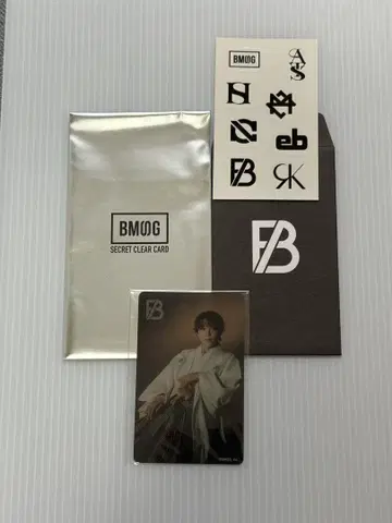 BMSG 시크릿 클리어 카드 BE:FIRST SHUNTO