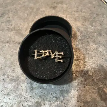 [ the little vicious ] L.O.V.E. 본 실버 반지