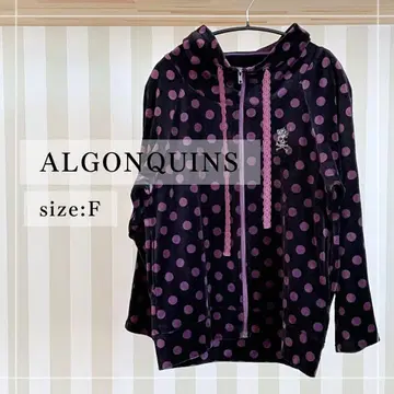 Sr6 [ 구제 의류 ] ALGONQUINS 트레이닝복 맨투맨 보라색