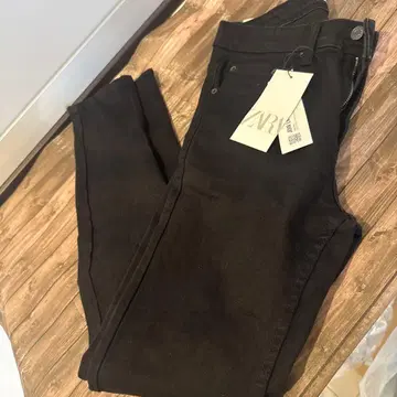 ZARA 블랙 스키니 스키니 핏 38