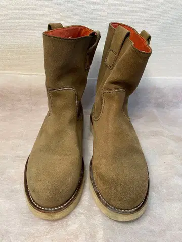 엠포리오 아르마니 베이지 스웨이드 부츠 8