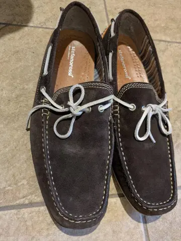 stefanorossi 남성용 다크 브라운 새상품급 28cm