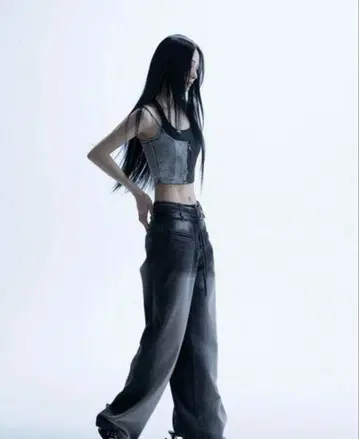 melt the lady 멜트더레이디 데님 5 블랙 S 사이즈