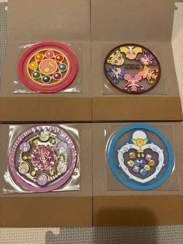 오쟈마녀 도레미 클리어 러버 코스터 4종 세트