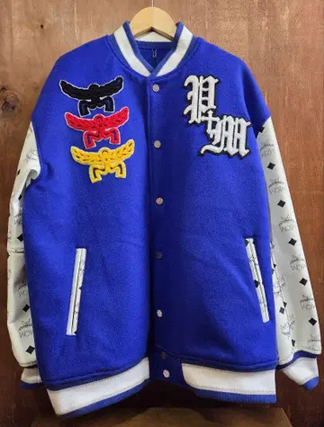 P+M PHENOMENON+MCM 바시티 자켓