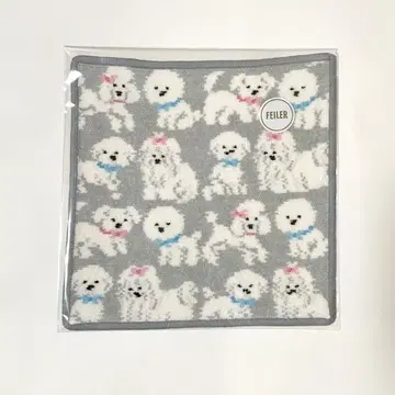 페이러 손수건 모후모후 완찬 실버 그레이