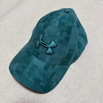 언더아머 다크 그린 캡 L/XL