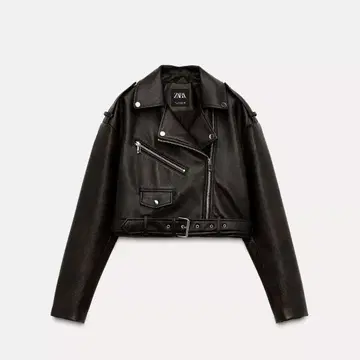 ZARA 라이더 자켓 브라운