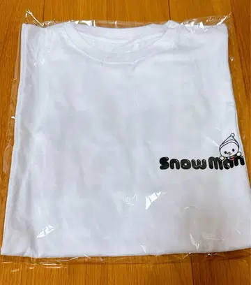 [ 새상품 미개봉 ] Snow Man 라이브T셔츠 로고Ver.