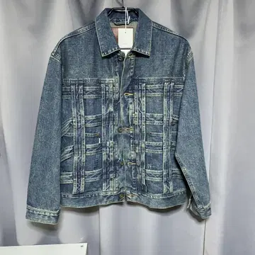[ SUGARHILL ] CAGED DENIM JACKET 슈가힐
