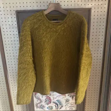 TENDERLOIN/텐더 로인 모헤어 니트 스웨터 M 사이즈