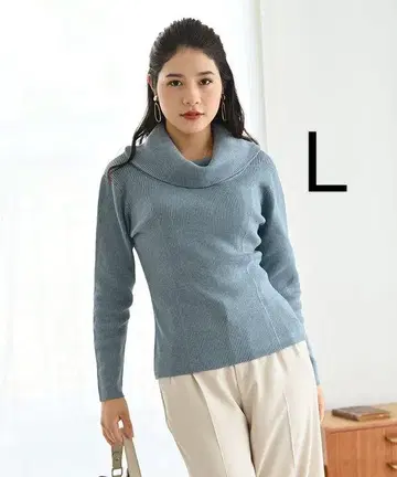 하트 옷장 Heart Closet 오프 터틀 풀오버 블루
