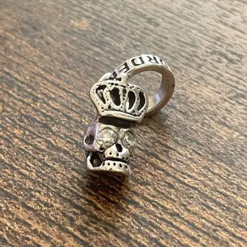 ROYAL ORDER/로얄오더/스컬 목걸이 탑 크라운