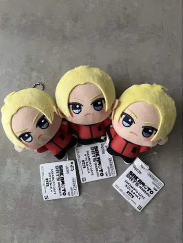 사카모토 데이즈 SD 인형 vol.4 아사쿠라 신 3개 세트