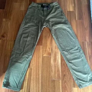 그라미치 치노 팬츠 S 사이즈 올리브