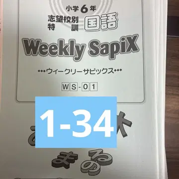 sapix 특훈 1-34