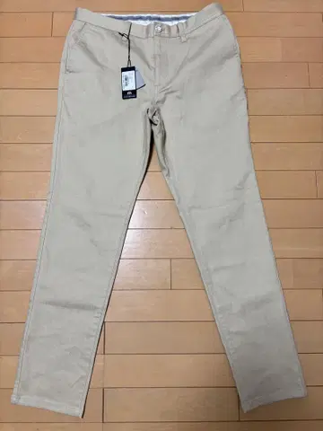 TRAVIS MATHEW 베이지 슬림핏 팬츠