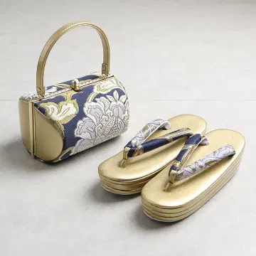 [ 새상품 ] 조리 백 세트 고전 패턴 오비지 03659