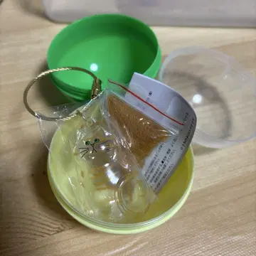 미사용 새상품 우리 집 고양이 털뭉치 브라운 태비 가챠가챠 고양이