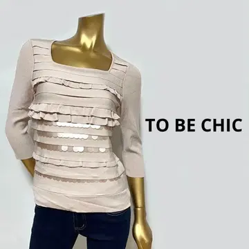 [ 3416 ] TO BE CHIC 프릴 상의