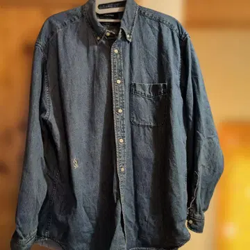 NAUTICA 데님 셔츠 긴팔 셔츠