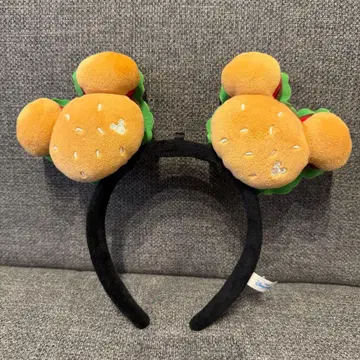 디즈니랜드 햄버거 머리띠