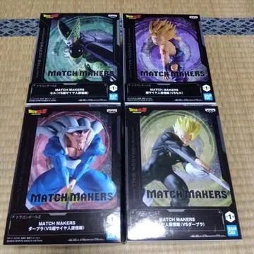 4세트 드래곤볼 Z MATCH MAKERS 손오반 데브라 셀