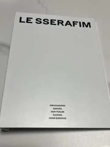 LE SSERAFIM 포토 카드 바인더 트레이딩 카드 파일