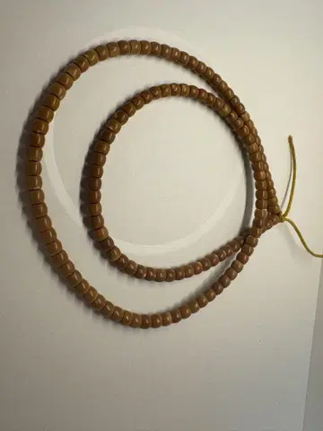 올리브 피트 선단 목걸이 5 x 4mm