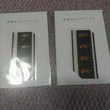 초속 5cm 본편 풍경 필름