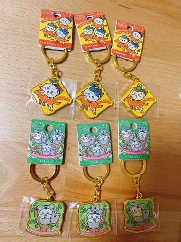 치이카와(먼작귀) 키링 호주 한정판 코알라 캥거루 전종 6종 세트
