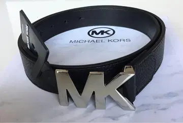 새상품 MICHAEL KORS 마이클코어스 로고 버클 가죽 벨트