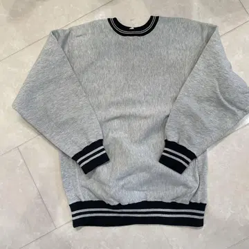 90s 무눈 미국제 리버스 위브 L 자수 택