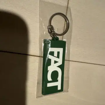 FACT 로고 키링 그린